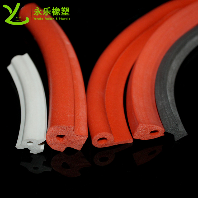 和平耐高溫發(fā)泡硅膠條，阻燃發(fā)泡硅膠條，細(xì)孔硅膠發(fā)泡條
