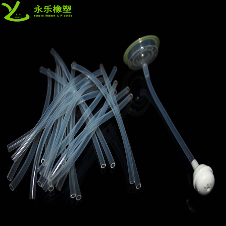 擠出奶瓶硅膠管，食品級透明奶瓶硅膠管，耐高溫硅膠管