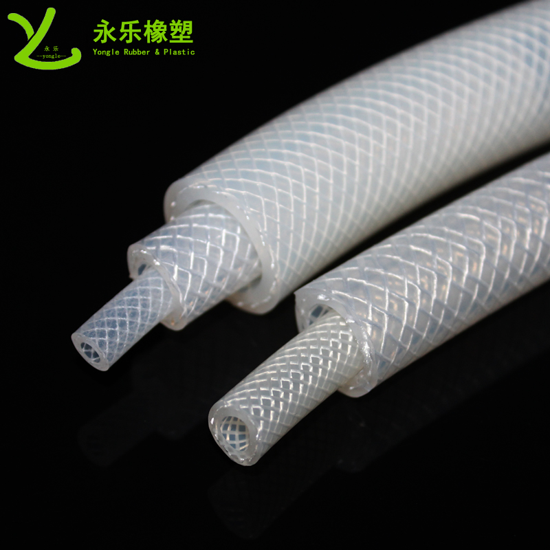 復(fù)合編織硅膠管，制氧機(jī)編織硅膠管，鉑金編織硅膠管