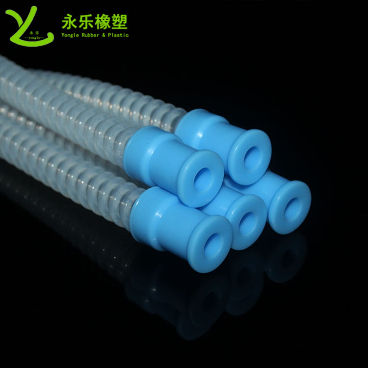 呼吸機(jī)硅膠波紋管，醫(yī)用硅膠波紋管，無(wú)氣味硅膠波紋管