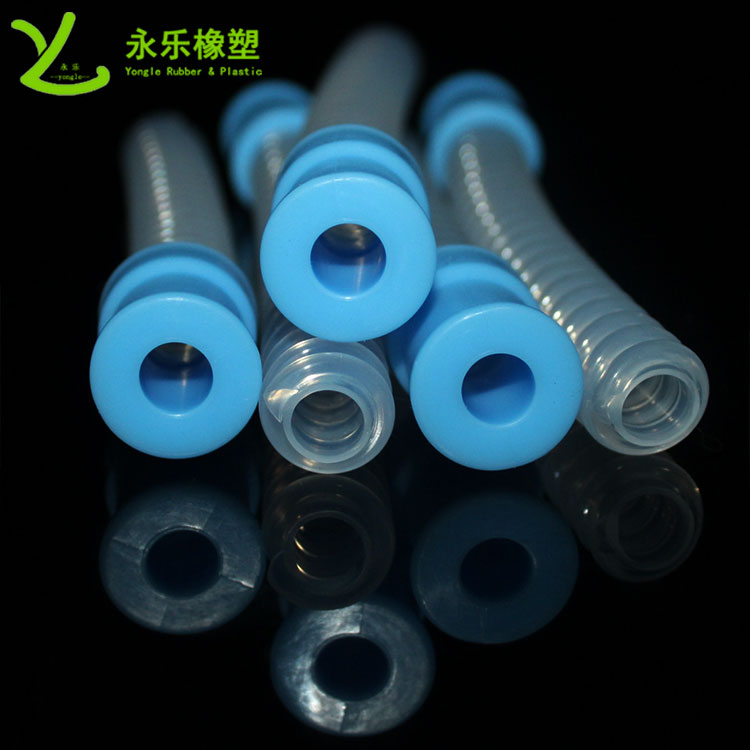 呼吸機(jī)硅膠波紋管，醫(yī)用硅膠波紋管，無(wú)氣味硅膠波紋管
