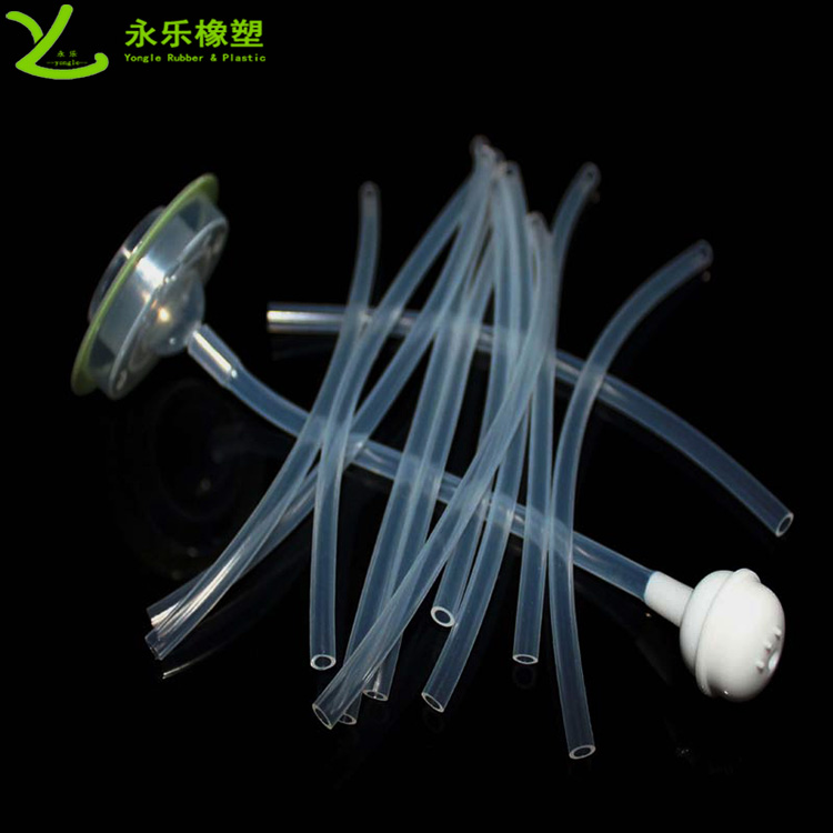 擠出奶瓶硅膠管，食品級透明奶瓶硅膠管，耐高溫硅膠管