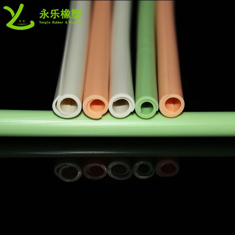 硅膠吸管，擠出異形硅膠吸管，食品級硅膠吸管