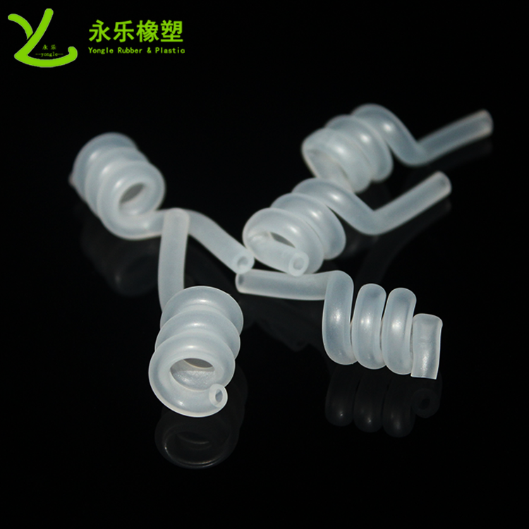 硅膠吸管，螺旋硅膠管，食品級硅膠管