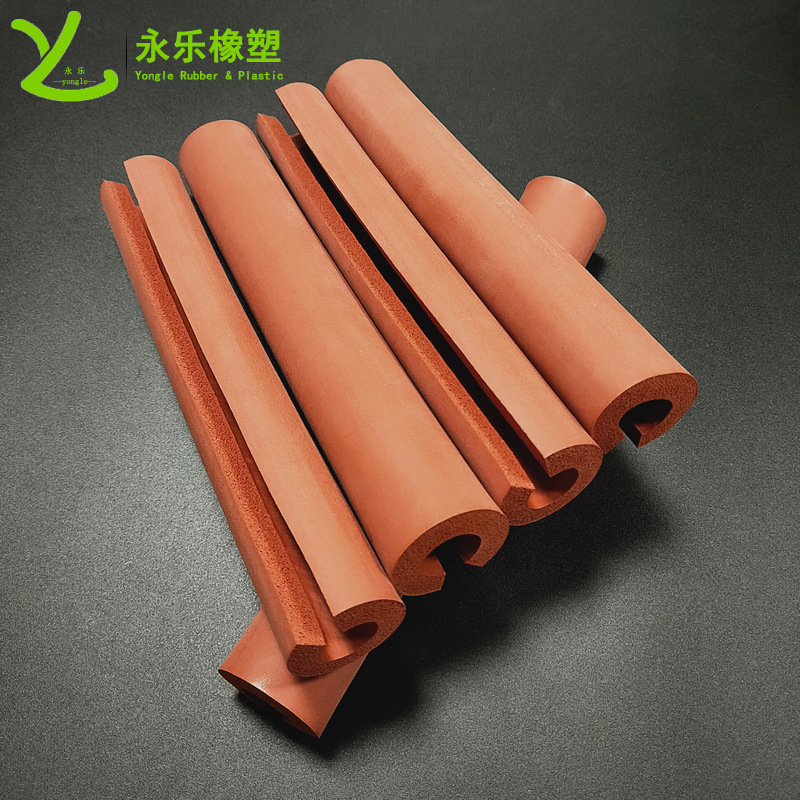 開(kāi)口防撞發(fā)泡硅膠管