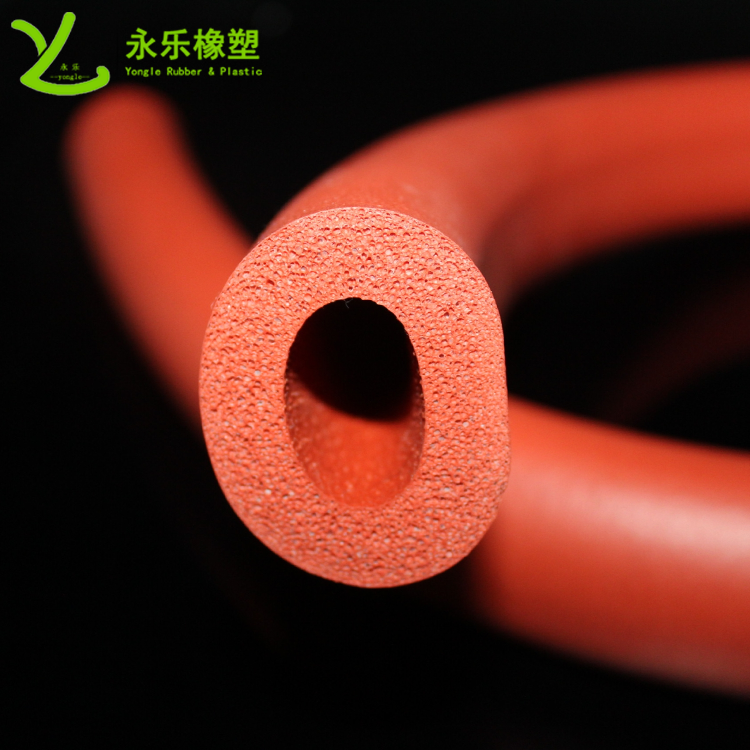 發(fā)泡硅膠管，耐高溫發(fā)泡硅膠管，阻燃硅膠發(fā)泡管，硅膠發(fā)泡管
